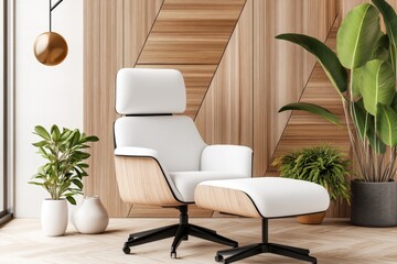 Aufkleber - A clean wallpaper design with diagonal stripes in muted earth tones, giving a subtle yet stylish retro vibe