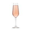 © GMeta - Elegant flute with sparkling ros light pink hue