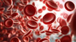 © kaliel - Red blood cells in vessels, microscopic image