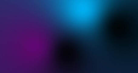 Poster - Vibrant gradient background, smooth color transition, pink to purple to blue, soft blurred effect. Metaverse Abstract Seamless wave abstract lines stream 4K background loop