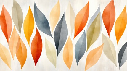 Poster - Polynesian Tapa Patterns in Earthy Tones Evoke Cultural Depth on White Canvas Backdrop