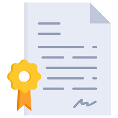 Poster - Certificate Icon