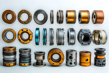 Poster - Hydraulic Seals Arranged Studio Shot