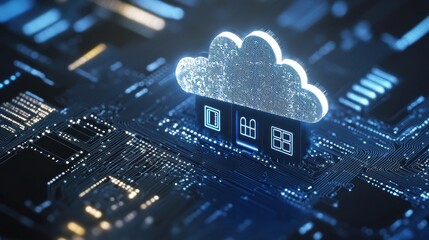 Poster - Cloud Computing Home Network Security Smart Home Technology Digital