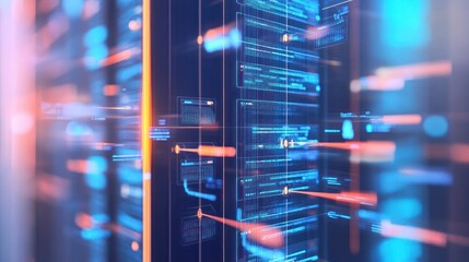 Poster - Abstract Data Flow:  Digital Streams and Networks