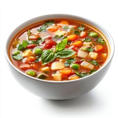 Wall Mural - Minestrone Soup with Seasonal Vegetable