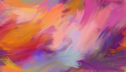  Vibrant Abstract Artwork Dynamic Brushed Pattern with Rich Color Palette and Expressive Textures, Perfect for a Contemporary Design