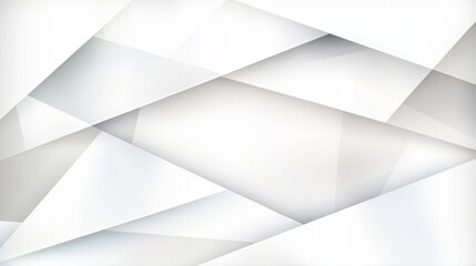 Abstract geometric white background with overlapping shapes