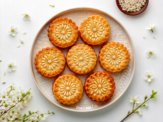 Cookies on a plate