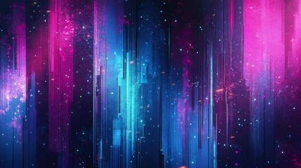 Wall Mural - Abstract blue and pink background