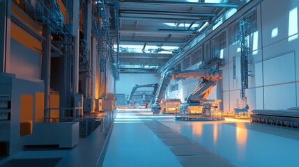 Poster - Industrial Robotics Factory