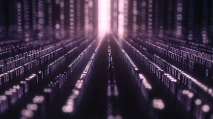 Poster - digital matrix: a journey into the binary code