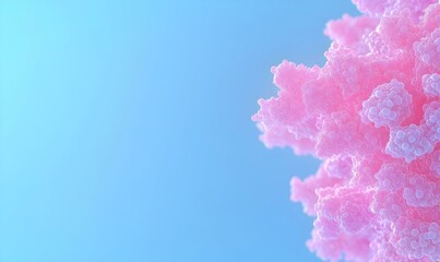 Poster - Vibrant Abstract Representation of H5N1 Virus Particle, showcasing intricate structures and dynamic colors, emphasizing its scientific significance.