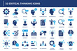 © Vector4all - critical thinking icon collection, icon set, solid icon.