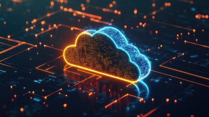 Poster - Cloud Computing: Digital Transformation and Data Storage in the Modern Era