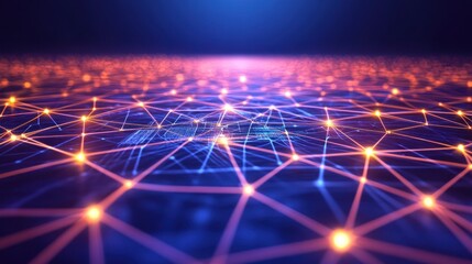 Poster - Abstract Network Connection: A Digital Universe of Interconnected Nodes