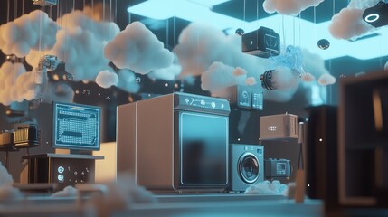 Poster - Cloud Computing and Smart Home Appliances: A Futuristic Digital Landscape