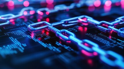 Poster - Cybersecurity Chain Network: Digital Links and Data Security