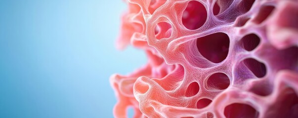 Poster - Dust pollution idea. Detailed close-up of vibrant coral structure showcasing intricate textures.