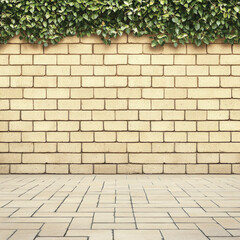 Poster - Garden Wall Isolated