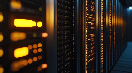 Poster - Illuminated Servers: A Glimpse into the Digital Core
