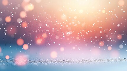 Aufkleber - Dust pollution idea. Soft, dreamy bokeh background with sparkling lights and a gentle color gradient.