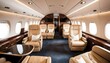 © Aiwanzd - Luxurious Private Jet Interior: Opulent Comfort and Exquisite Design