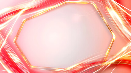 Poster - dynamic abstract light effect studio digital art modern close-up visual impact