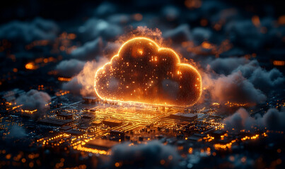 Poster - Fiery Cloud Computing Data Center Network