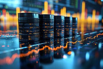 Poster - Data servers on stock market display