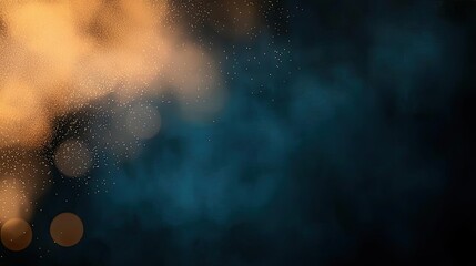 Poster - Dust pollution concept. A captivating abstract display of smoke and light featuring vibrant colors and textures.