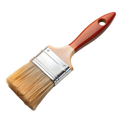 Paint brush isolated on transparent background