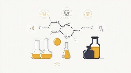 Poster - esterification reaction, showing how an alcohol reacts with a carboxylic acid to form an ester and water,