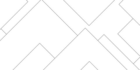 Poster - Abstract seamless random geometric white, black square lines pattern on a transparent background design. abstract background with luxury geometric random chaotic lines. squares and triangle line.
