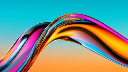 Fototapete - Business Technology Art Abstract Creative Background Visual Design