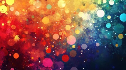 Poster - Abstract dot background for digital art.