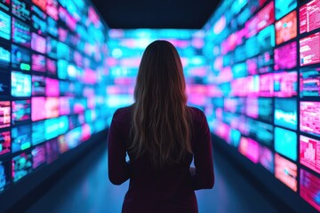 Poster - Interactive digital innovation in modern art immersive environments and captivating perspectives