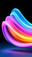 Poster - Business technology art abstract creative kv fluid background visual design