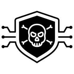 Sticker - Antivirus Icon