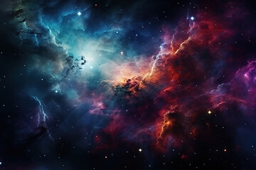 Excellent Cosmic Nebula Galaxy Abstract