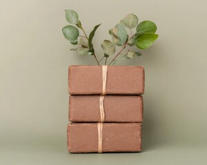 Poster - Eco-Friendly Artisanal Chocolate Bars with Minimalist Packaging on Neutral Background