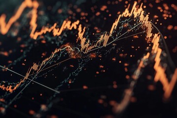 Poster - Financial data and graphs