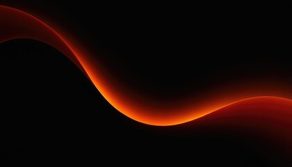 Poster - Orange black wavy gradient background with grain and noise texture for header poster banner backdrop
7