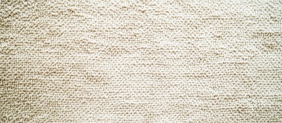 Poster - Neutral textured background in light beige tones woven fabric pattern with subtle imperfections and copy space for design elements