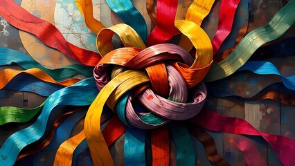 Abstract colorful background