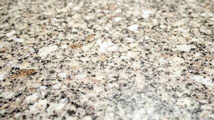 Aufkleber - Granite stone floor close-up with beige and grey tones, textured surface, and empty space for overlay text, ideal for backgrounds or design projects.