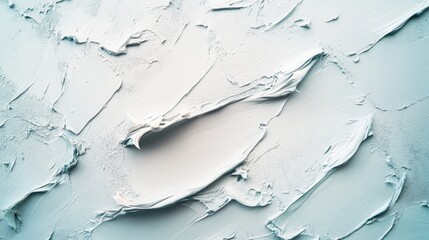 Aufkleber - Intricate details of textured light grey oil smudges on a smooth surface with ample empty space for creative text additions