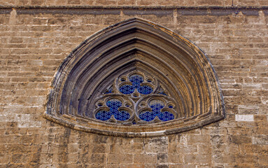 ventanal azul catedral 