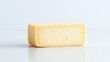 © Stocker - Cheese Wedge Mockup on White Background. Generative AI