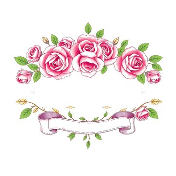 Floral illustration best mom typography pastel color palette